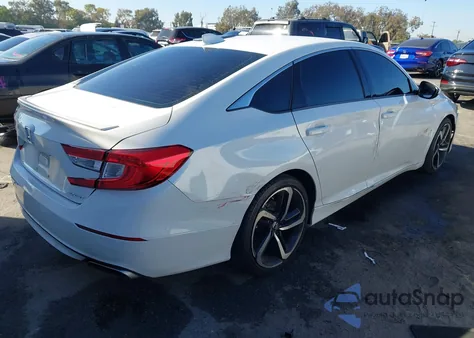 2020 Honda Accord Sport from USA, damaged, VIN 1HGCV1F34LA031595